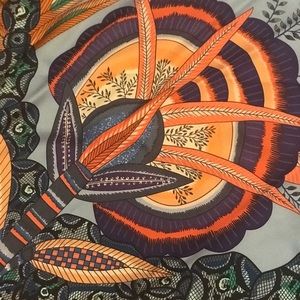 Hermès “flowers of South Africa scarf”